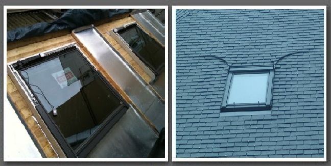 Pose fenetre de toit 